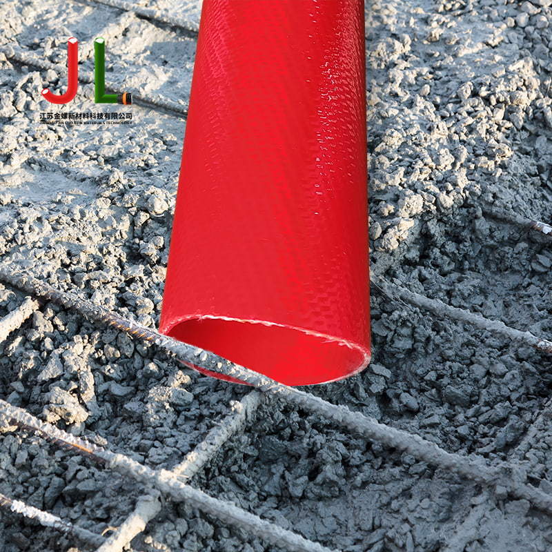 Jinluo polyuretan betong pumpeslange – fleksibel polyuretan konstruksjonsslange for betong pumping
