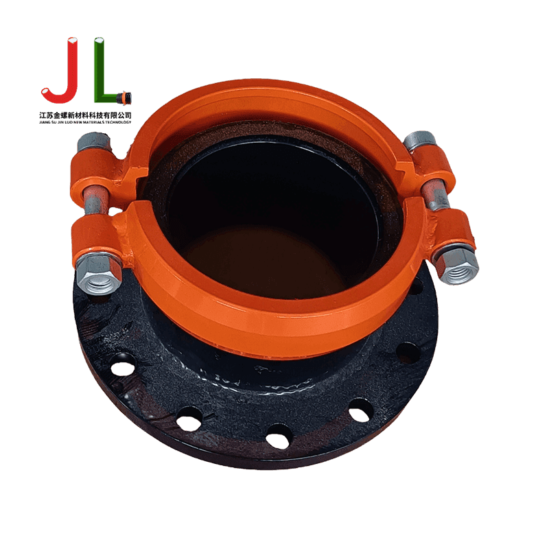Flensadapter for slangetilkoblinger med stor diameter